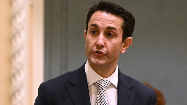 Opposition David Crisafulli said in a media release Wednesday morning the newly released documents showed the state government had been “deliberately hiding the truth” about its regional maternity crisis. Picture: Dan Peled / NCA NewsWire