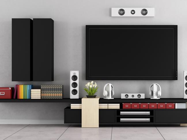 Home entertainment systems to turn your home into a cinema. Picture iStock