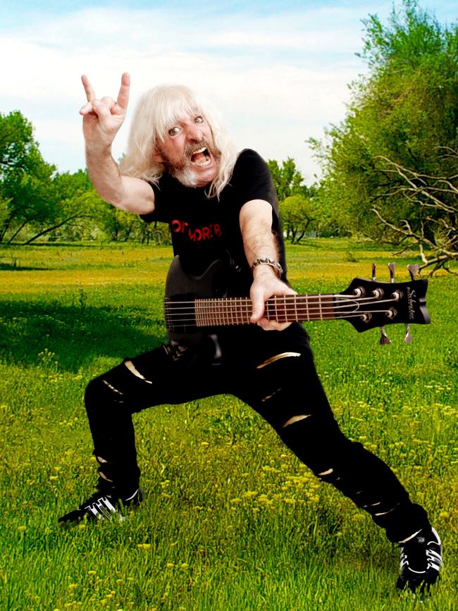 Harry Shearer as Spinal Tap bass player Derek Smalls. Picture: Rob Shanahan, supplied,