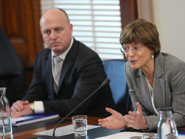 Ombudsman Deborah Glass speaks at the inquiry. Picture: David Crosling