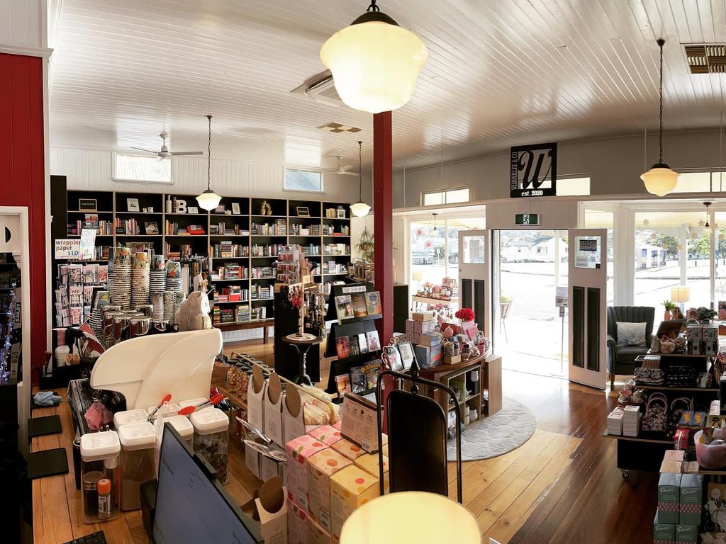 Wimberly & Co bookstore owner was thrilled when the whimsical store finally came to fruition last year. Photo/Facebook