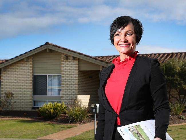 REAL ESTATE - Friday, 6th August, 2021 - North Haven has been identified as one of the stateÃs investment hotspots. Liz Miles, Hardcourts Smith North Haven Specialist at one of the properties for sale. Picture: Sarah Reed