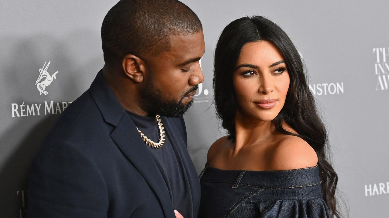 Kanye West and Kim Kardashian have been married for almost 7 years. Picture: Angela Weiss/AFP