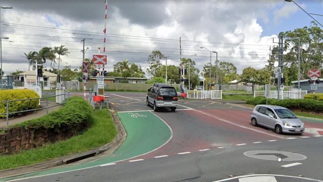 Cars cross the track at Trinder Park, one of four ‘death traps’ mentioned by Rail Back on Track.