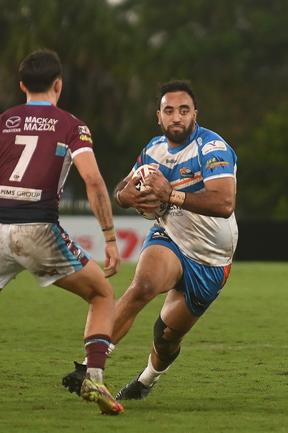 Taniela Ta'ufo'ou from Pride. Cutters vs Pride BB Print Stadium, Mackay Saturday 5 April 2025 Picture:Michaela Harlow