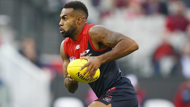 Heritier Lumumba in action for Melbourne. Picture: Michael Klein