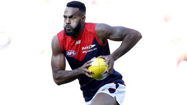 Heritier Lumumba crossed to Melbourne in 2014. Picture: Michael Klein