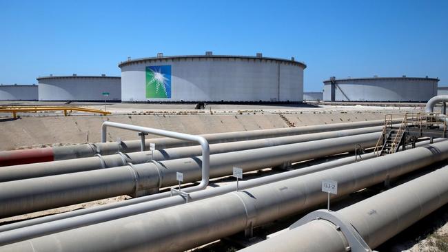 Saudi Aramco’s Ras Tanura oil refinery. Picture: Reuters