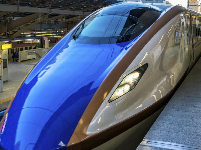 A Shinkansen train pulls into Tokyo Station on January 3, 2015 in Tokyo, Japan. Photo: iStock