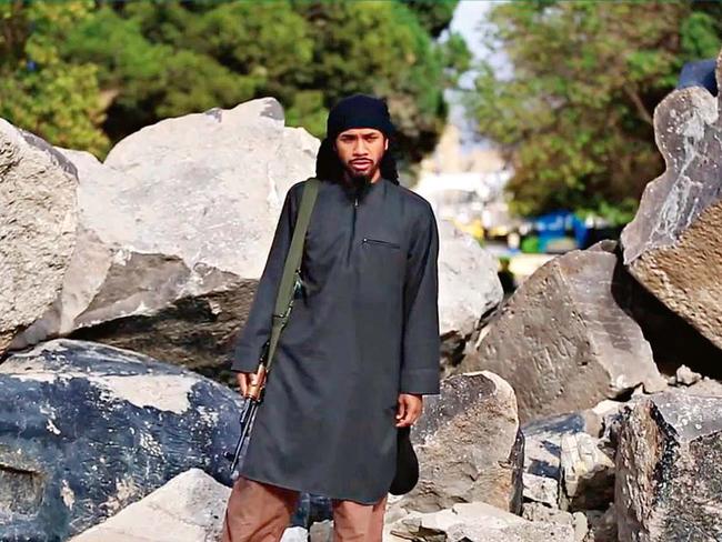 Neil Prakash in a propaganda ISIS video.