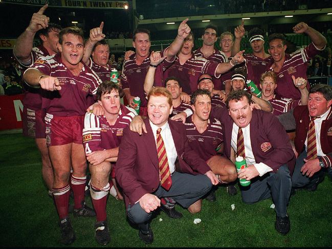 This year’s Origin series marks 30 years since the infamous ‘Neville Nobodies’, coached by Vautin, produced a 3-0 clean sweep in 1995.
