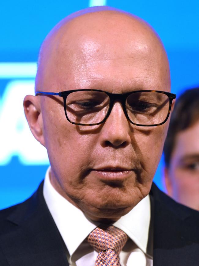 Peter Dutton’s disastrous election outcome is a rejection of divisive culture wars tactics by Australians, experts say. Picture: Getty