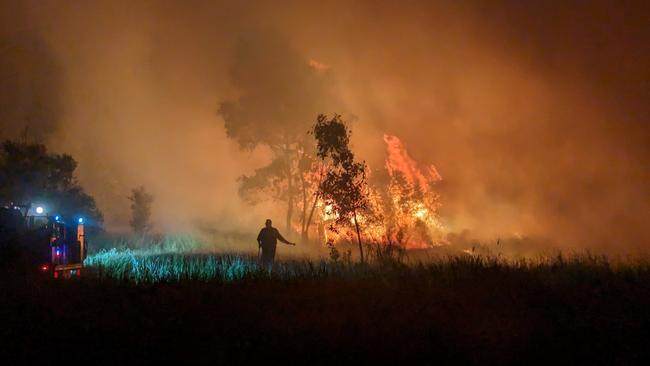 Firefighter union delegates say major health and safety risks have not been addressed by executive management. Picture: Bushfires NT.