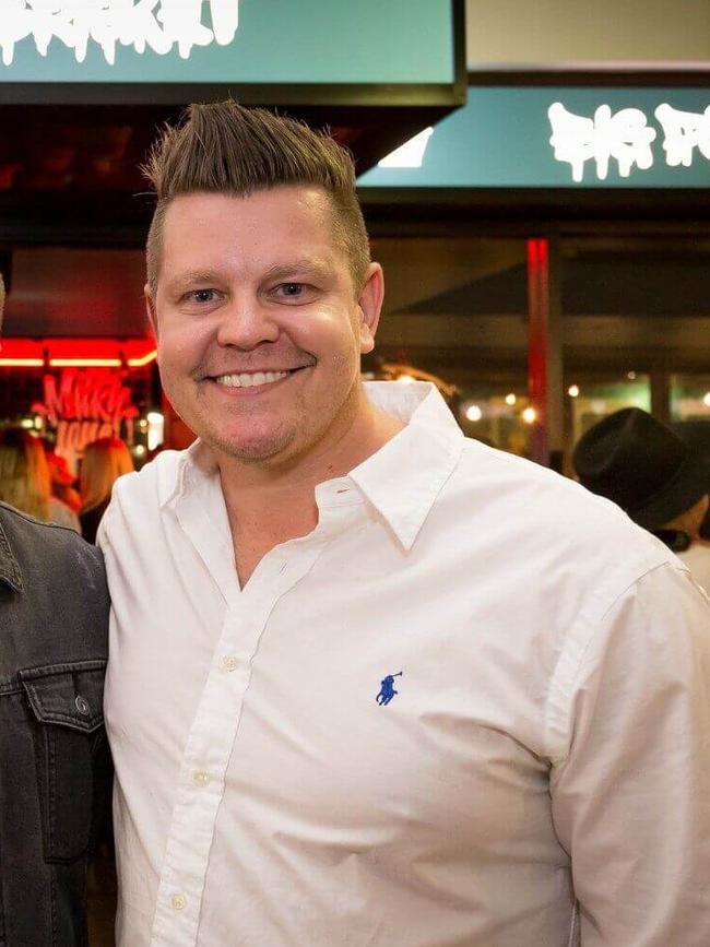 Former Cairns resident Johnny Eddings at the launch of Milky Lane Surfers Paradise in 2018. Two companies linked to that restaurant owe money to the festival.