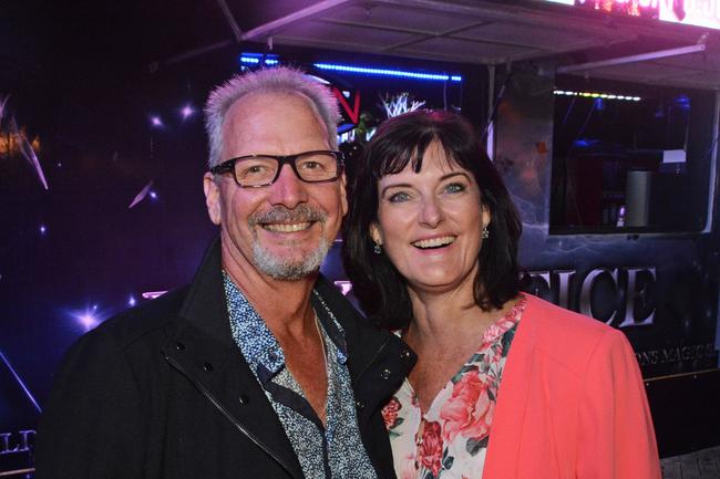 James and Debbie Whittle at Latino Fever, Sanctuary Cove Theatre. Picture: Regina King