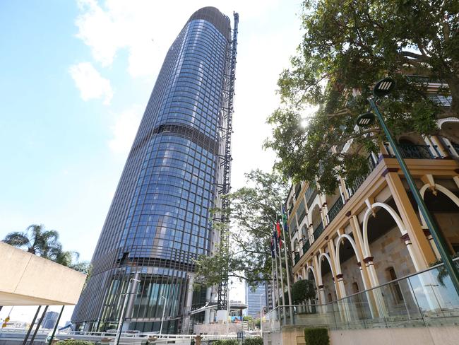 The Qld state government office building, 1 William Street dubbed The Tower of Power, Brisbane. Picture: Lyndon Mechielsen/The Australian