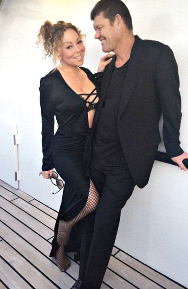 This year saw the demise of Mariah and James Packer. A sad day indeed. Picture: Instagram