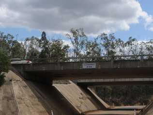 Lockyer Valley Regional Council want the State Government to give Grantham access to the Warrego Highway. Shown is the Philps Rd underpass near the site of the proposed Gatton West Industrial Zone. Picture: Derek Barry