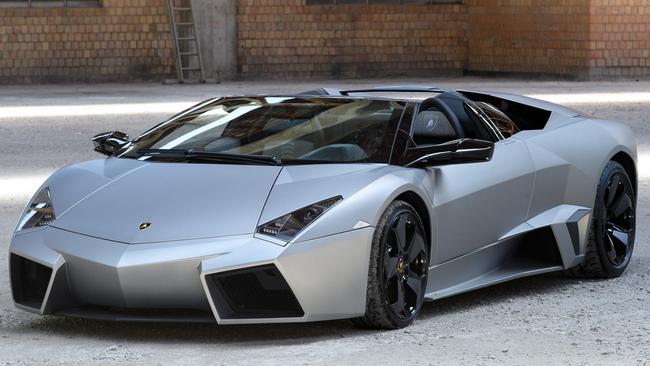 A 2010 Lamborghini Reventon Roadster, up for auction the Sunday for around $3m.