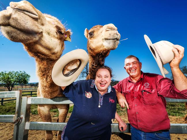 BUY FROM THE BUSH FESTIVAL will be held on Saturday September 18 at Summer Land Camel Farm in the Scenic Rim and will be a celebration of the flavours, food, faces, wines, tourism experiences, talents, crafts and products of the bush.Buy from the Bush QueenslandÃs Kerri Brennan and Paul Martin from Summer Land Camels.Picture: NIGEL HALLETT