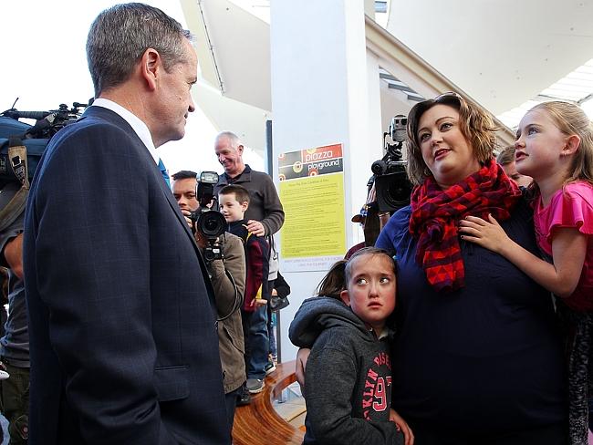 This little girl looks scared to say the least. Picture: Lisa Maree Williams/Getty Images