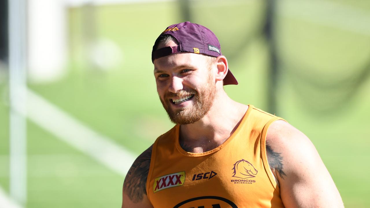 Lodge says he is back to near full fitness after an injury plagued 2020 season. Picture: AAP.