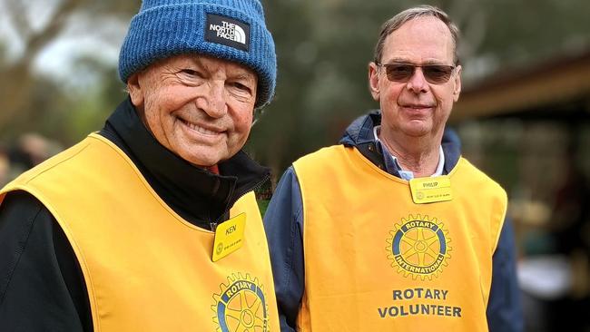 Balwyn Rotary has 45 members, with the group often volunteering at events like the Box Hill miniature trains. Picture: Facebook