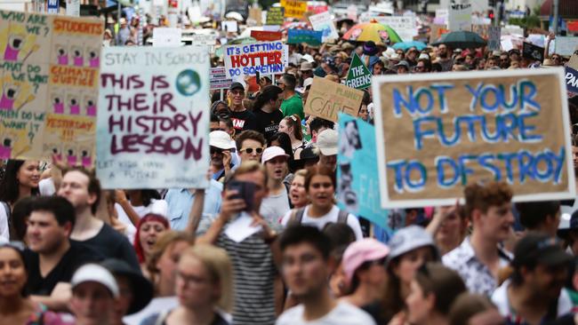 She also supported school kids who protested around the world on climate change. Picture: AAP