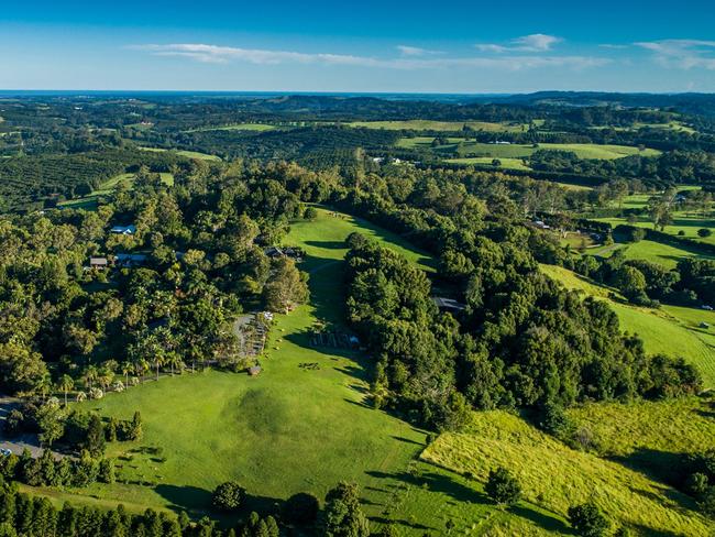 The retreat’s grounds near Byron Bay.