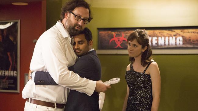 Aziz Ansari’s Netflix show, <i>Master of None</i>. Get into it — it’s great.