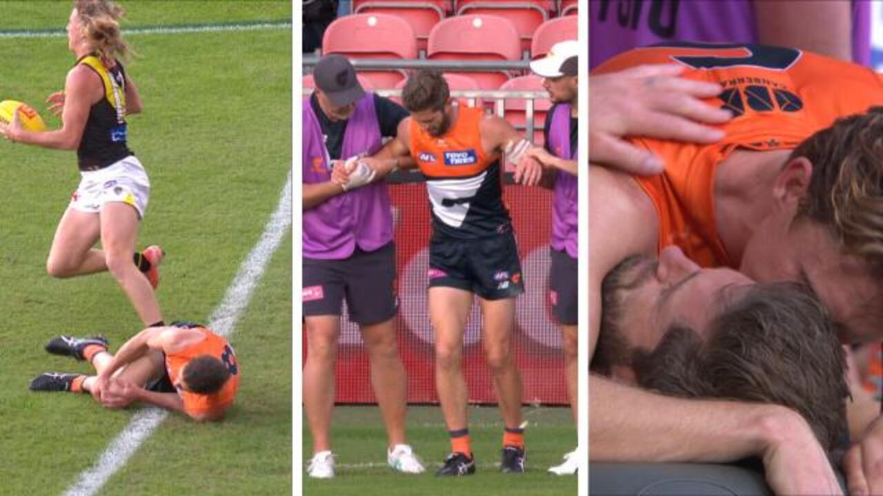 Emotional scenes as Ward suffers injury