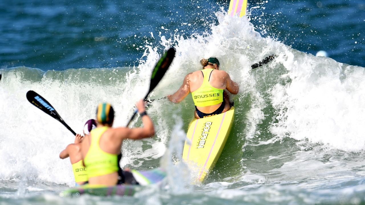 Action from day seven of the 2024 Aussies. Picture: SLSA