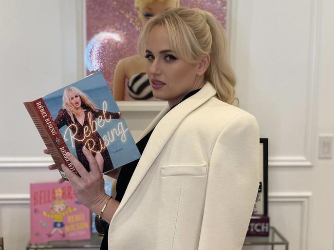 Rebel Wilson has delayed the Australian release of her book. Picture: Instagram