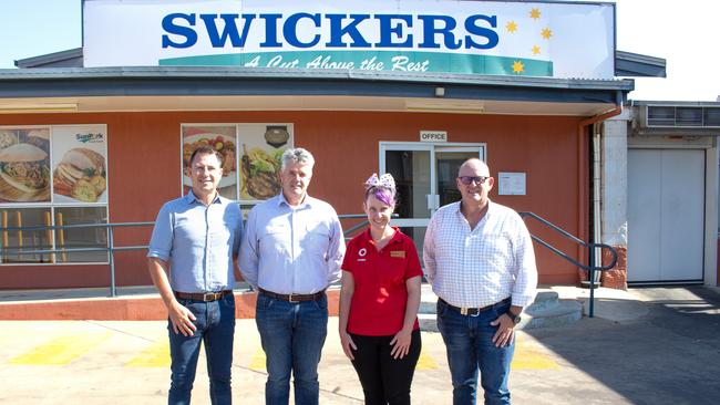 SunPork Swickers in Kingaroy has partnered with Coles to produce pork for the region.