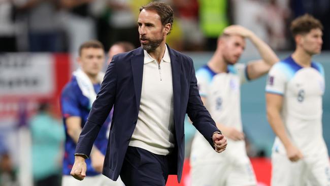 Gareth Southgate knows England face a massive challenge against France. Picture: Getty Images