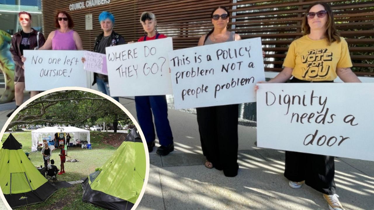 Homeless move on – to the next park up