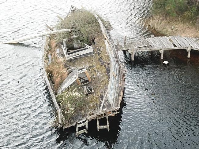 Old Sydney Town with The Brig Perseverance slowly rotting away. Picture: @switchy3 / Mitchell Hubbard.