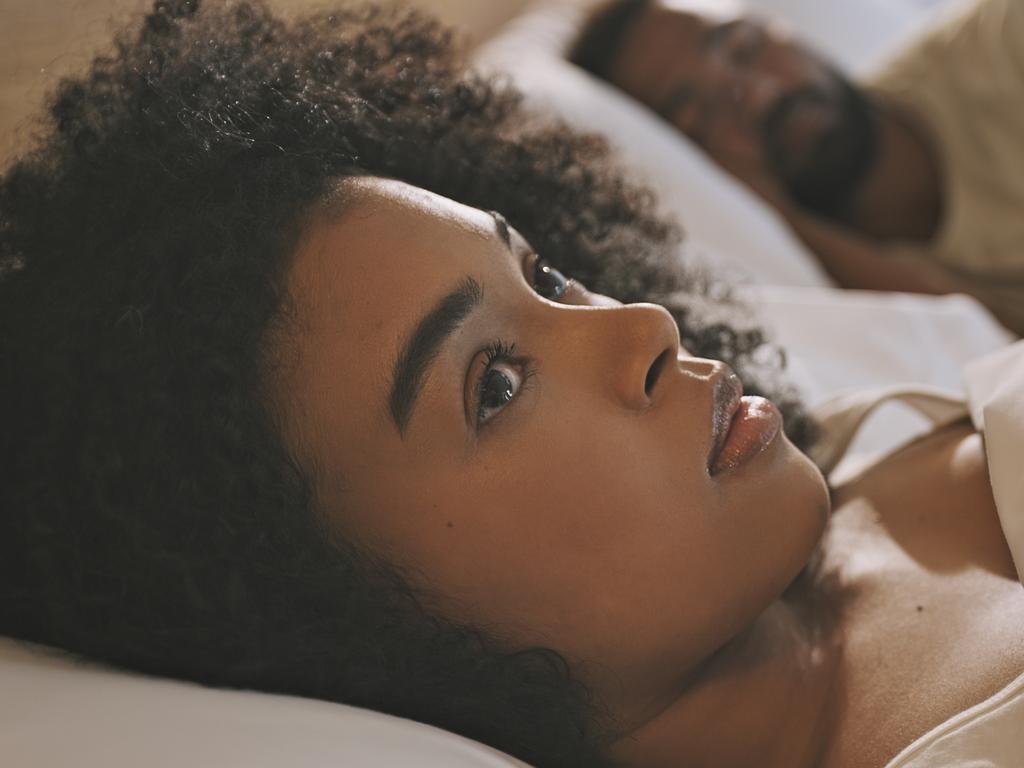 Over-thinking and anxiety can contribute to a lack of orgasm during partner sex. Picture: iStock