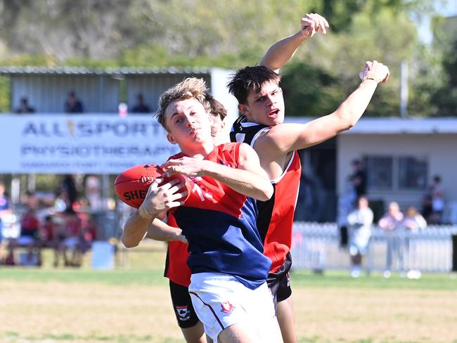 Surfers Paradise player Kai OdewahnQAFL colts Morningside v Surfers Paradise.Saturday August 5, 2023. Picture, John Gass