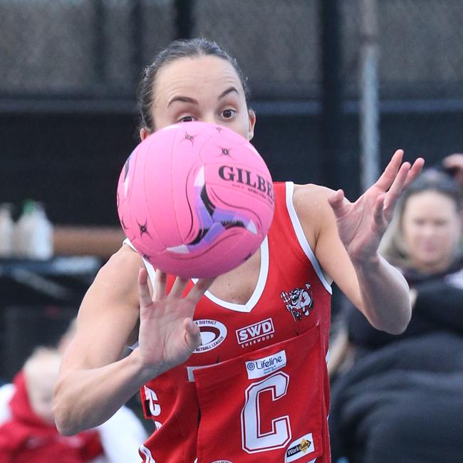 Molly Gribble playing for Corio. Picture: Mark Wilson