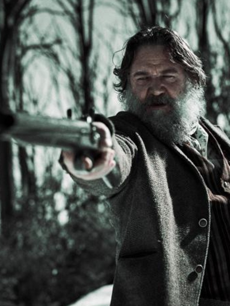 Russell Crowe as bushranger Harry Power.