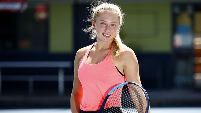 Valentina Ivanov first started player aged five. Picture: John Appleyard