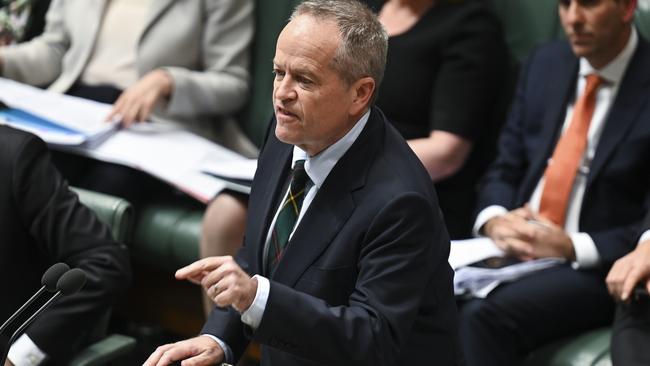 NDIS and Government Services Minister Bill Shorten is coming for fraudsters. Picture: NCA NewsWire / Martin Ollman