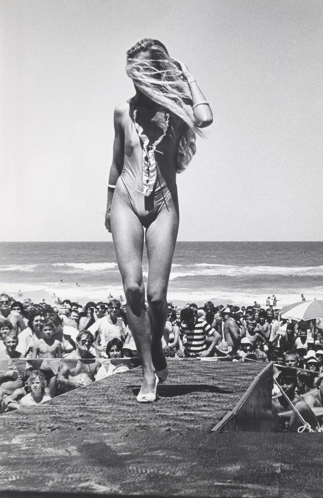 After women’s swimming costumes shrank from the 1960s, exposed flesh became part and parcel of the Gold Coast.