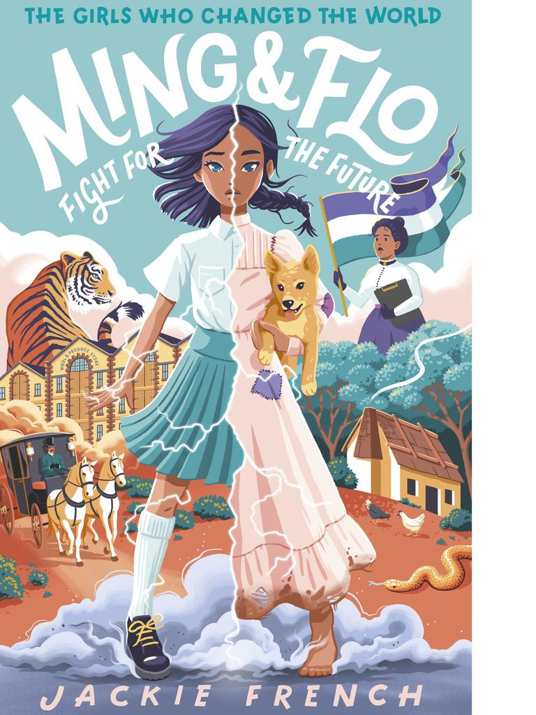 The Girls Who Changed the World: Ming and Flo Fight for the Future by Jackie French - cropped
