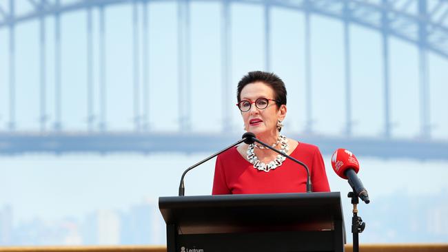 Lord Mayor of Sydney, Clover Moore. Picture: Richard Dobson