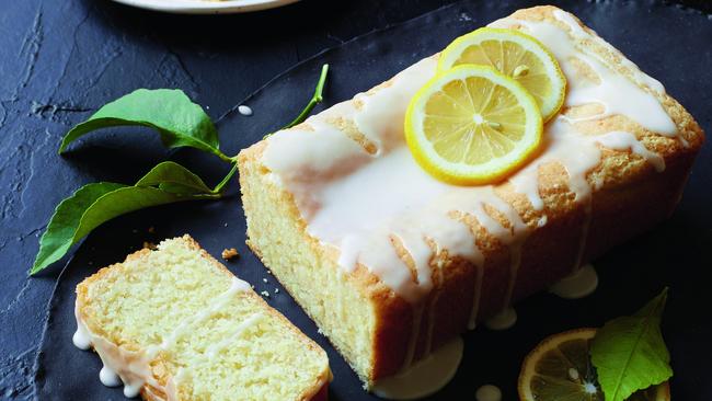 Yum: lemon drizzle cake. Picture: Guy Bailey