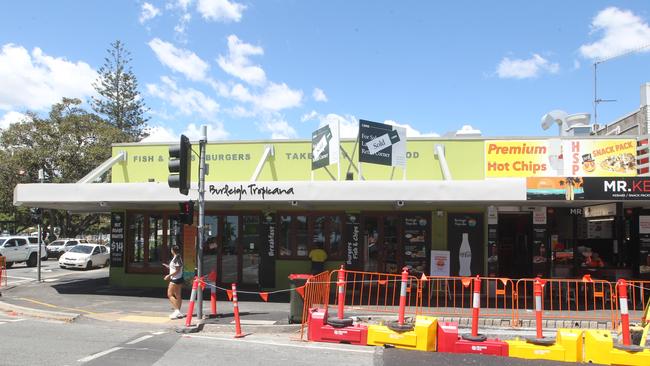 Former Tropicana store at Burleigh Heads. Picture: Richard Gosling