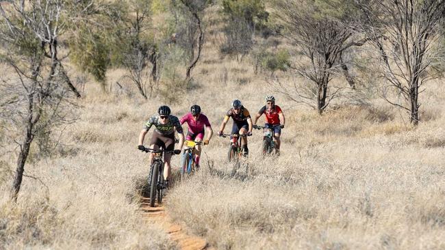 Competitors in action at the The Redback in Alice Springs. Picture: Rapid Ascent