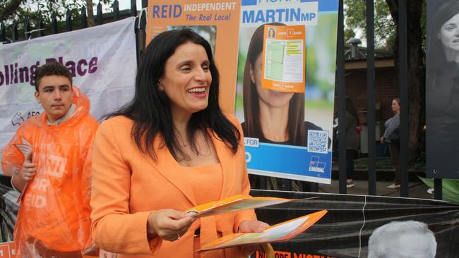 Natalie Baini, the ex-lover of one-time minister Craig Laundy, is suing the Liberal Party, alleging it blocked her preselection in the Sydney seat of Reid. Picture: Alexi Demetriadi